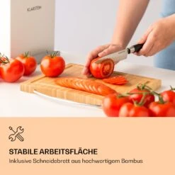 Kitano Plus Messer-Set 9 Tlg. Holzblock Bambus-Schneidebrett Weiß -Einrichtungsgeschäft 10033673 de 0002 logo