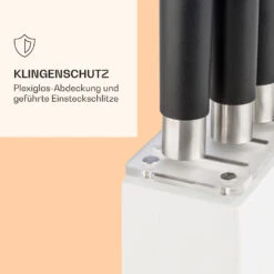 Kitano Plus Messer-Set 9 Tlg. Holzblock Bambus-Schneidebrett Weiß -Einrichtungsgeschäft 10033673 de 0007 logo