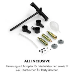 Beerkules Bierzapfanlage 5l Fässer Kompressor 120W Cooling: 4h 19 Beerkules Bierzapfanlage 5l Fässer Kompressor 120W Cooling: 4h -Einrichtungsgeschäft 10033689 de 0009 logo