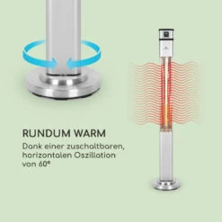 Heat Guru Plus Infrarot-Heizstrahler 2000W 3 Heizstufen Fernbedienung -Einrichtungsgeschäft 10033692 de 0003 logo