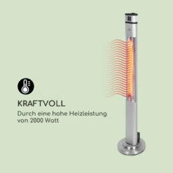 Heat Guru Plus Infrarot-Heizstrahler 2000W 3 Heizstufen Fernbedienung -Einrichtungsgeschäft 10033692 de 0006 logo