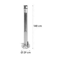 Heat Guru Plus Infrarot-Heizstrahler 2000W 3 Heizstufen Fernbedienung -Einrichtungsgeschäft 10033692 yy 0010 logo
