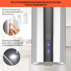 Beretta Inselabzugshaube Ø35cm Ab-/Umluft 650m³/h LED Edelstahl -Einrichtungsgeschäft 10033717 de 0004 usp