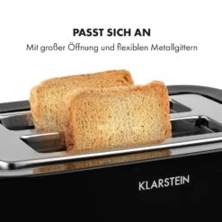 Arabica Toaster 920W LED-Display Touch-Bedienfeld Edelstahl -Einrichtungsgeschäft 10033728 de 0007 logo