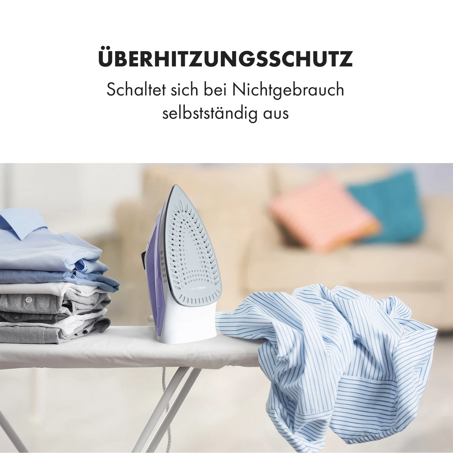 Steam Bro Dampfbügeleisen 2200W 300ml EasyGlide TouchSensor AntiCalc 4 Steam Bro Dampfbügeleisen 2200W 300ml EasyGlide TouchSensor AntiCalc – Bild 4