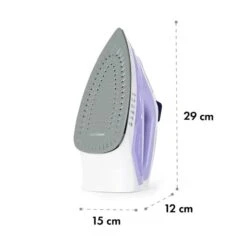 Steam Bro Dampfbügeleisen 2200W 300ml EasyGlide TouchSensor AntiCalc 15 Steam Bro Dampfbügeleisen 2200W 300ml EasyGlide TouchSensor AntiCalc -Einrichtungsgeschäft 10033770 yy 0008 logo Klarstein Steam Bro Dampfbuegeleisen 2200W lila