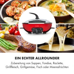 Szechuan Hot Pot Und Grillplatte 5l Vol. 1350 W, 600 W Rot -Einrichtungsgeschäft 10033779 de 0005 logo