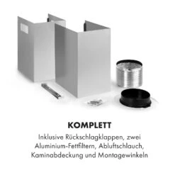 Darya Dunstabzugshaube 60cm 310 M³/h Edelstahl Silber -Einrichtungsgeschäft 10033820 de 0009 logo