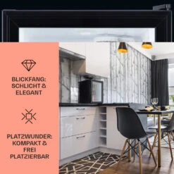 Brooklyn 42 Mini-Kühlschrank Glastür LED Ablage 10 Brooklyn 42 Mini-Kühlschrank Glastür LED Ablage -Einrichtungsgeschäft 10033821 DE 0003 usp