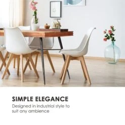 Vantor Esstisch Akazienholz Eisengestell 175 X 78 X 80 Cm Holz -Einrichtungsgeschäft 10034035 yy 0004 logo Besoa Vantor Esstisch 175x78x80 cm