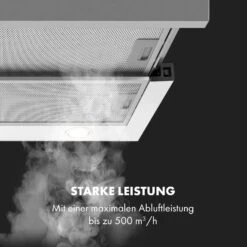 Mariana 60 Flachschirmhaube 500 M³/h Abluft LED Weiß 12 Mariana 60 Flachschirmhaube 500 M³/h Abluft LED Weiß -Einrichtungsgeschäft 10034115 de 0003 logo