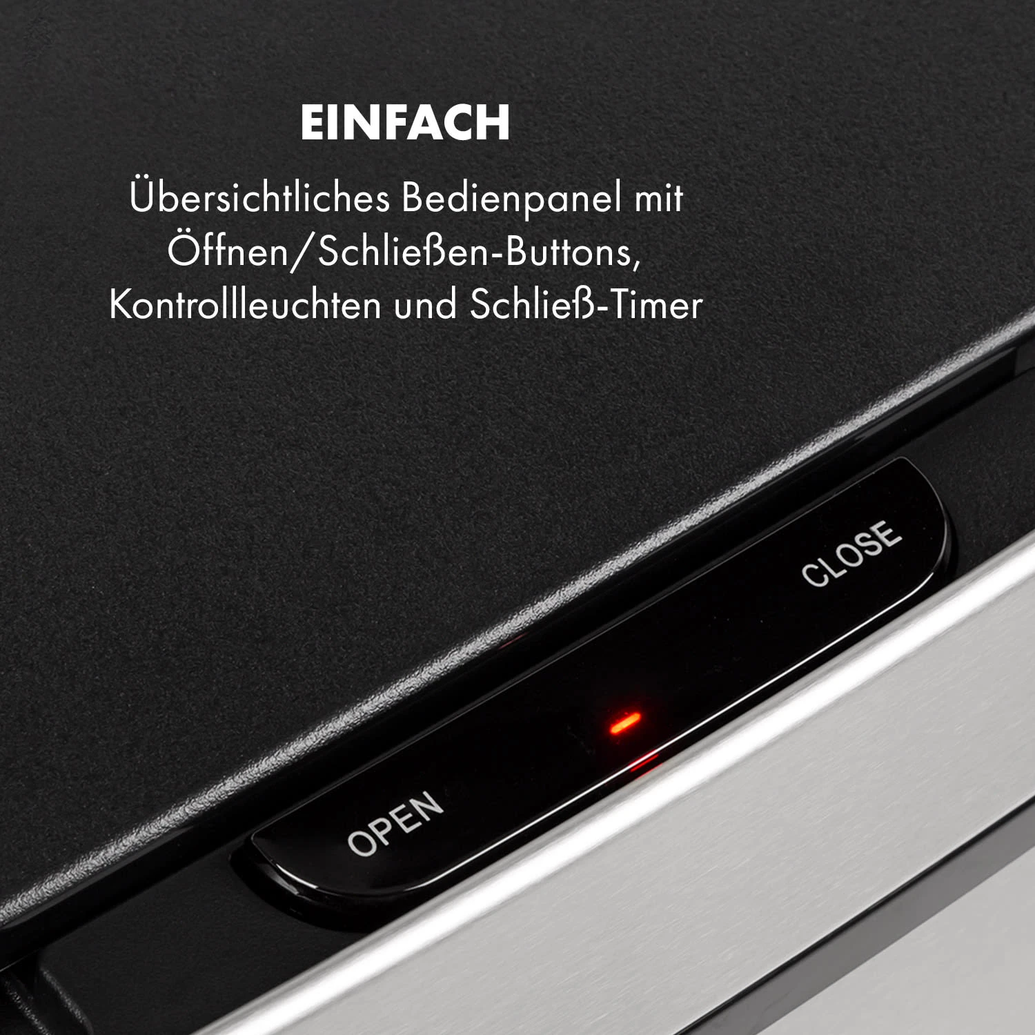 Touchless Müllsammler Sensor 72L 4 Behälter ABS PP Edelstahl Gebürstet 6 Touchless Müllsammler Sensor 72L 4 Behälter ABS PP Edelstahl Gebürstet – Bild 6
