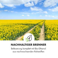 Phantasma Gizeh Ethanol-Kamin Rauchfrei Edelstahl-Brenner 600ml 4h -Einrichtungsgeschäft 10034159 de 0006 logo