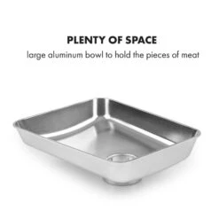 Kraftprotz Elektrischer Fleischwolf 700 W Kupfermotor Edelstahl -Einrichtungsgeschäft 10034215 yy 0007 logo Klarstein Kraftprotz elektrischer Fleischwolf weiss