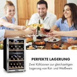 Vinamour 45 DuoWeinkühlschrank 2 Zonen 118 Ltr / 45 Fl 5-18 °C -Einrichtungsgeschäft 10034216 de 0004 logo