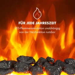 Verbier Elektrischer Kamin Elektrokamin 1000 / 2000 W LED-InstaFire Thermostat Timer Überhitzungsschutz -Einrichtungsgeschäft 10034396 de 0005 logo