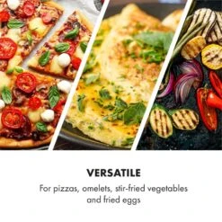 AeroVital Cube Chef Pizzateller Hoher Grilleinsatz Zubehör Edelstahl -Einrichtungsgeschäft 10034411 yy 0003 logo Klarstein AeroVital Cube Chef Pizzateller