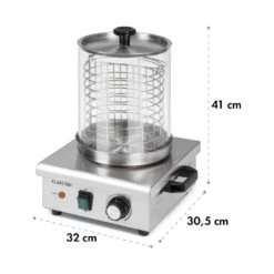 Wurstfabrik 450 Hot Dog Maker 450W 5L 30-100°C Glas Edelstahl -Einrichtungsgeschäft 10034450 yy 0009 logo
