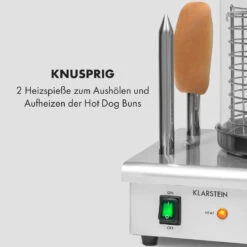 Wurstfabrik Pro 550 Hot Dog Maker 550W 2 Spieße 5L 30-100°C Edelstahl 14 Wurstfabrik Pro 550 Hot Dog Maker 550W 2 Spieße 5L 30-100°C Edelstahl -Einrichtungsgeschäft 10034453 de 0005 logo