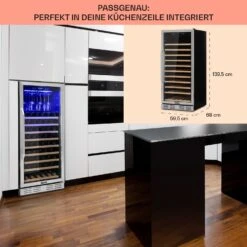 Vinovilla Grande 127 Built-in Uno Weinkühlschrank 320 Ltr 127 Fl. LED -Einrichtungsgeschäft 10034524 DE 0006 usp