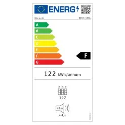 Vinovilla Grande 127 Built-in Uno Weinkühlschrank 320 Ltr 127 Fl. LED -Einrichtungsgeschäft 10034524 energy label
