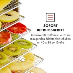 Master Jerky 300 Dörrautomat 2000W 40-90 °C 24h-Timer Edelstahl Silber -Einrichtungsgeschäft 10034544 de 0004 logo