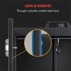 Flintstone Räucherofen 1600W Thermometer Edelstahl Elektrisch -Einrichtungsgeschäft 10034702 yy 0004 logo Klarstein NES C16