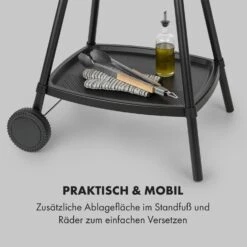 Gatsby Elektrogrill 2000W Antihaft-Grillfläche Seitentische Schwarz 15 Gatsby Elektrogrill 2000W Antihaft-Grillfläche Seitentische Schwarz -Einrichtungsgeschäft 10034706 de 0007 logo