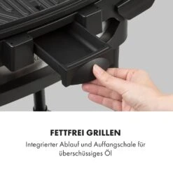 Gatsby Elektrogrill 2000W Antihaft-Grillfläche Seitentische Schwarz 16 Gatsby Elektrogrill 2000W Antihaft-Grillfläche Seitentische Schwarz -Einrichtungsgeschäft 10034706 de 0008 logo