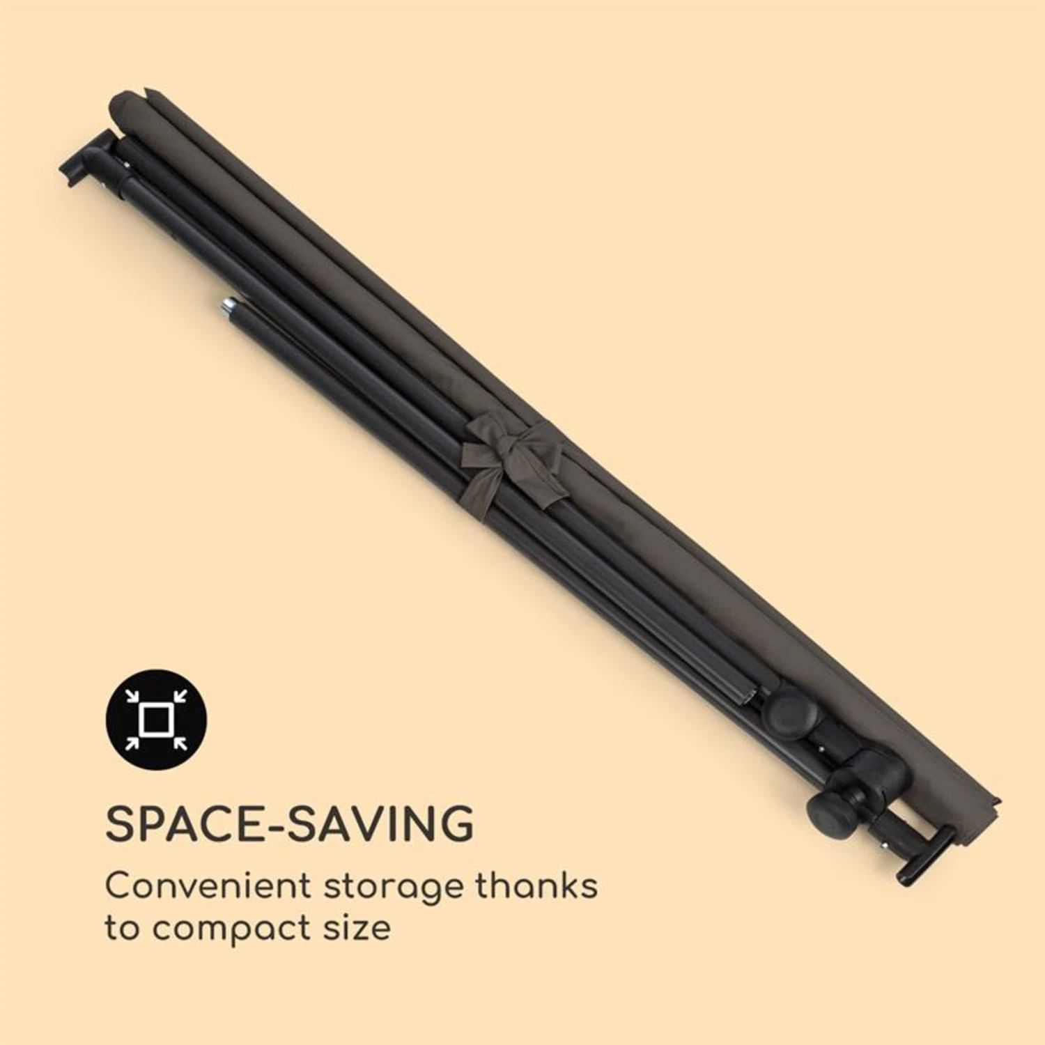 Flex-Shade L Sonnenschirm 130 X 180 Cm Polyester UV 50 Dunkelgrau 6 Flex-Shade L Sonnenschirm 130 X 180 Cm Polyester UV 50 Dunkelgrau – Bild 6