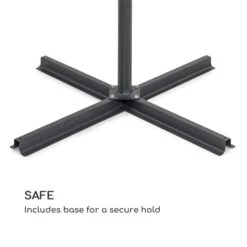 Twin Peaks Sonnenschirm Sonnenschutz 456 X 245 X 268 Cm Polyester -Einrichtungsgeschäft 10034740 yy 0004 logo Blumfeldt Twin Peaks Sonnenschirm creme