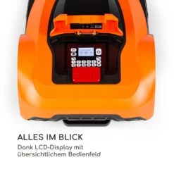 Garden Hero Rasenmähroboter 5,2 Ah Akkubetrieb Bis 1.200 M² Orange -Einrichtungsgeschäft 10034749 de 0003 logo