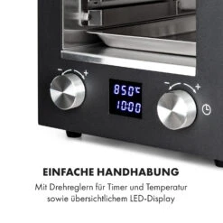 Hannibal Hochtemperaturgrill Indoor 2.200W 850°C Edelstahl Schwarz 13 Hannibal Hochtemperaturgrill Indoor 2.200W 850°C Edelstahl Schwarz -Einrichtungsgeschäft 10034804 de 0005 logo