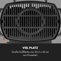 Vanquish Gasgrill 3 Edelstahlbrenner 3 X 3 KW 63,5 X 45 Cm Grillfläche -Einrichtungsgeschäft 10034805 de 0006 logo