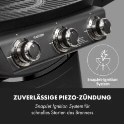 Vanquish Gasgrill 3 Edelstahlbrenner 3 X 3 KW 63,5 X 45 Cm Grillfläche -Einrichtungsgeschäft 10034805 de 0007 logo