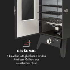 Pasadena Gas-Räuchergrill 2,5 KW Heizleistung 180 °C / 350 °F Max. -Einrichtungsgeschäft 10034818 de 0005 logo