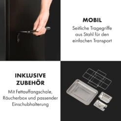 Pasadena Gas-Räuchergrill 2,5 KW Heizleistung 180 °C / 350 °F Max. -Einrichtungsgeschäft 10034818 de 0009 logo