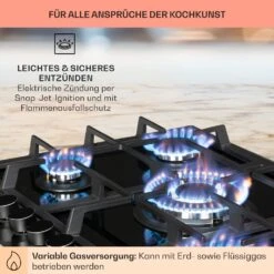 Alchemist 5 Zonen Gaskochfeld Aluminium-Brenner Glaskeramik Schwarz 13 Alchemist 5 Zonen Gaskochfeld Aluminium-Brenner Glaskeramik Schwarz -Einrichtungsgeschäft 10034970 de 0005 usp