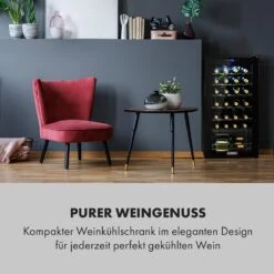 Shiraz 28 Uno Weinkühlschrank 74l 28Fl Touch-Bedienfeld 5-18°C -Einrichtungsgeschäft 10035029 de 0002 logo