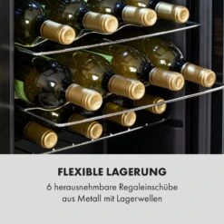 Shiraz 28 Uno Weinkühlschrank 74l 28Fl Touch-Bedienfeld 5-18°C -Einrichtungsgeschäft 10035029 de 0008 logo