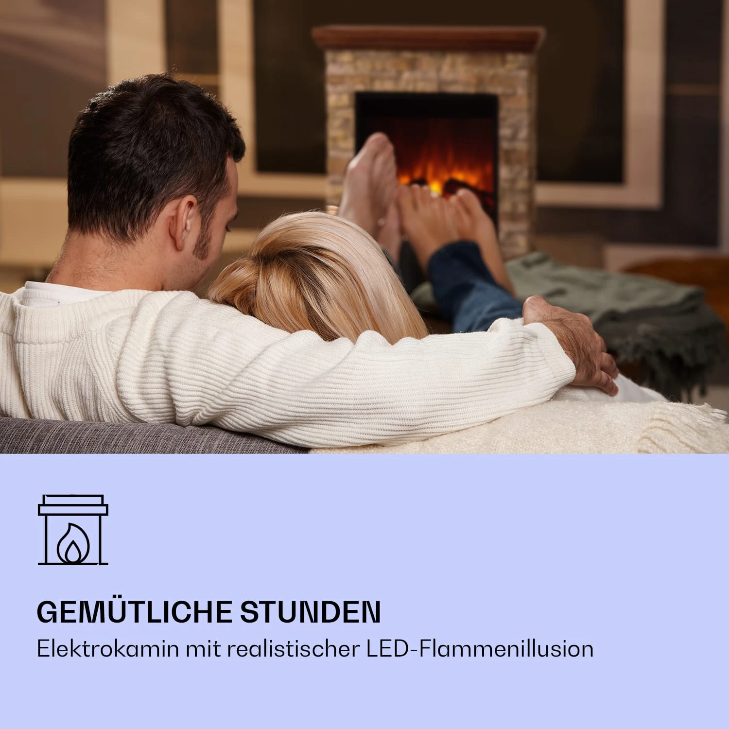 Etna Elektrokamin 1800W Wochentimer Fernbedienung LED 4 Etna Elektrokamin 1800W Wochentimer Fernbedienung LED – Bild 4