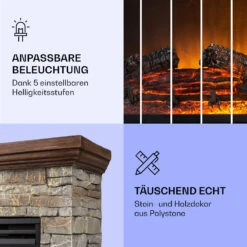 Etna Elektrokamin 1800W Wochentimer Fernbedienung LED 12 Etna Elektrokamin 1800W Wochentimer Fernbedienung LED -Einrichtungsgeschäft 10035042 de 0005 logo