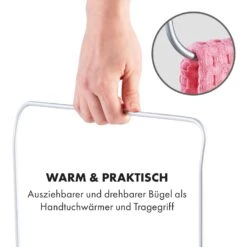 Hot Spot Pebble Heizlüfter 2000W Handtuchtrockner Timer Fernbedienung -Einrichtungsgeschäft 10035077 de 0006 logo