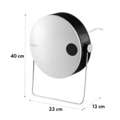 Hot Spot Pebble Heizlüfter 2000W Handtuchtrockner Timer Fernbedienung -Einrichtungsgeschäft 10035077 yy 0010 logo Klarstein Hot Spot Pebble Heizgeraet