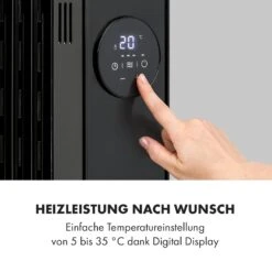 Thermaxx Heatstream Ölradiator 2500W 5-35 °C, 24h-Timer -Einrichtungsgeschäft 10035109 de 0003 logo