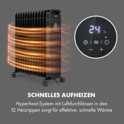 Thermaxx Heatstream Ölradiator 2500W 5-35 °C, 24h-Timer -Einrichtungsgeschäft 10035109 de 0004 logo