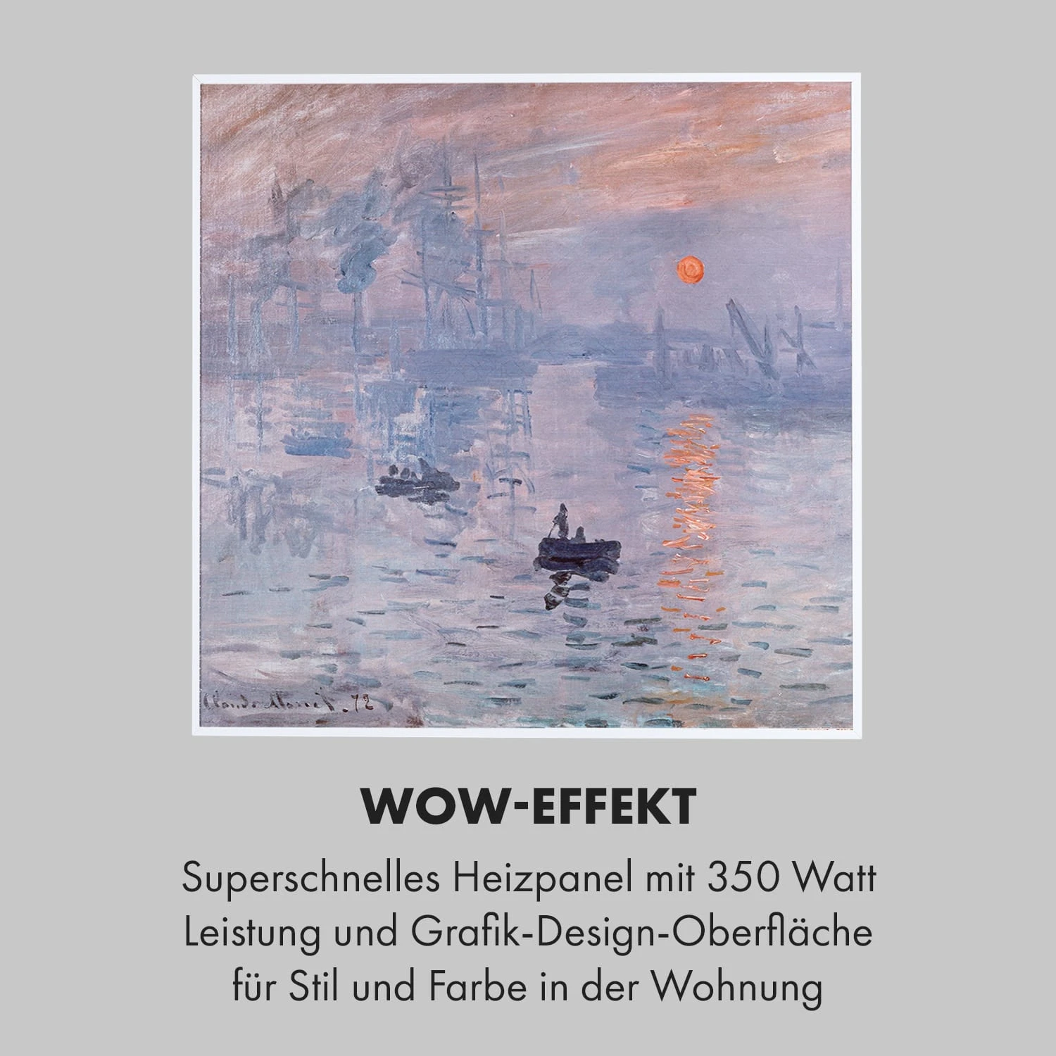 Wonderwall Air Art Smart Infrarotheizung 60x60cm 350W Wand App 5 Wonderwall Air Art Smart Infrarotheizung 60x60cm 350W Wand App – Bild 5