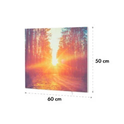 Wonderwall Air Art Infinite 300 Infrarotheizung 60x50 Cm -Einrichtungsgeschäft 10035171 yy 0011 dimensions