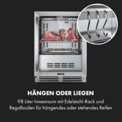 Steakhouse Pro Fleischreifeschrank 98 Ltr 1-25°C Touch Edelstahltür -Einrichtungsgeschäft 10035176 de 0005 logo