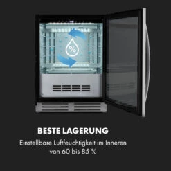 Steakhouse Pro Fleischreifeschrank 98 Ltr 1-25°C Touch Edelstahltür -Einrichtungsgeschäft 10035176 de 0007 logo